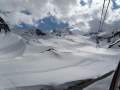Η καθοδος απο τον παγετωνα Stubai